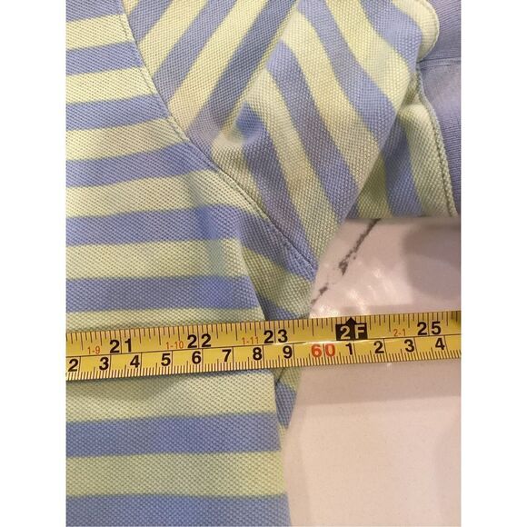 Vineyard Vines Mens Whale Stripe Polo Sz XL Short Sleeve Pocket Golf - Picture 7 of 9